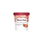 Haagen-Dazs Ice Cream Tub Strawberry & Cream 460g
