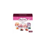 Haagen Dazs Ice Cream Fruit Collection Mini Cups 380g