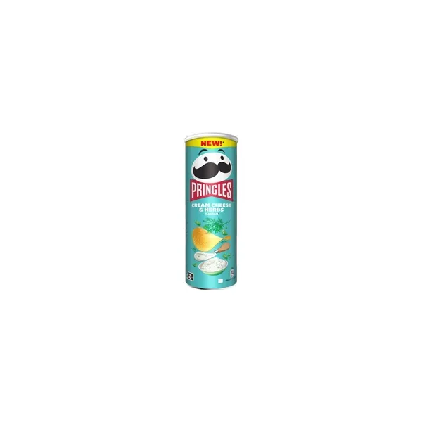 2599_result Pringles Chips Cream Cheese & Herbs 165g - Image 1