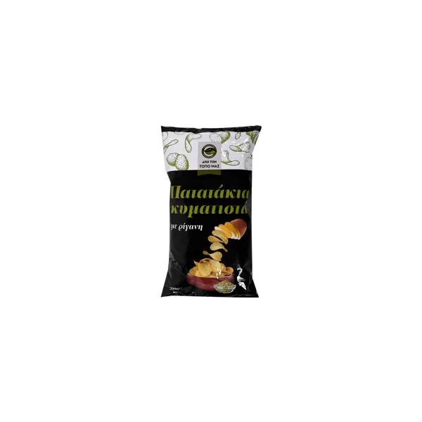 2621_result Masoutis Apo Ton Topo Mas Wavy Potato Chips Oregano 200g - Image 1