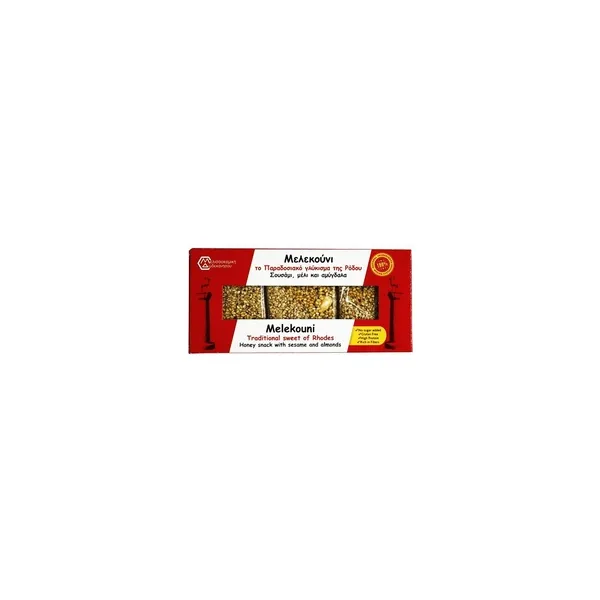 2772_result Traditional Rhodian Sweet Melekouni 90g - Image 1
