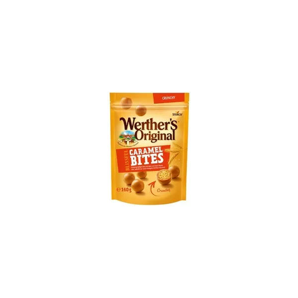 3016_result Werther's Original Caramel Bites Crunchy Candies 140g - Image 1