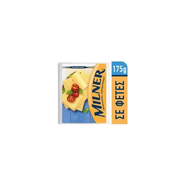 312_result Milner Dutch Soft Cheese 18% Fat Slices Fresh Lock 174g - Image 1