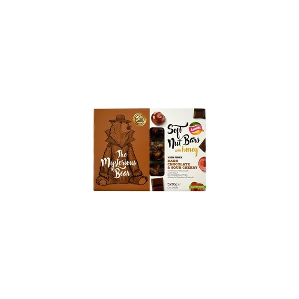 3238_result Jannis Nut Bar With Honey, Dark Chocolate & Sour Cherry - Image 1