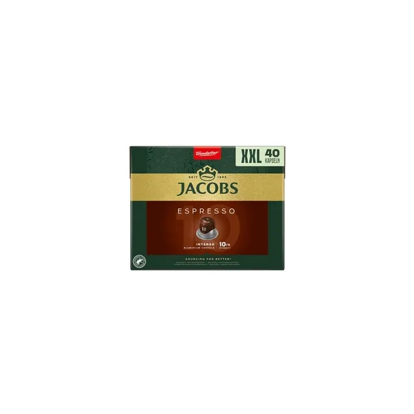 3467_result Jacobs Espresso Intenso Capsules - Compatible With Nespresso Machines 40pcs - Image 1