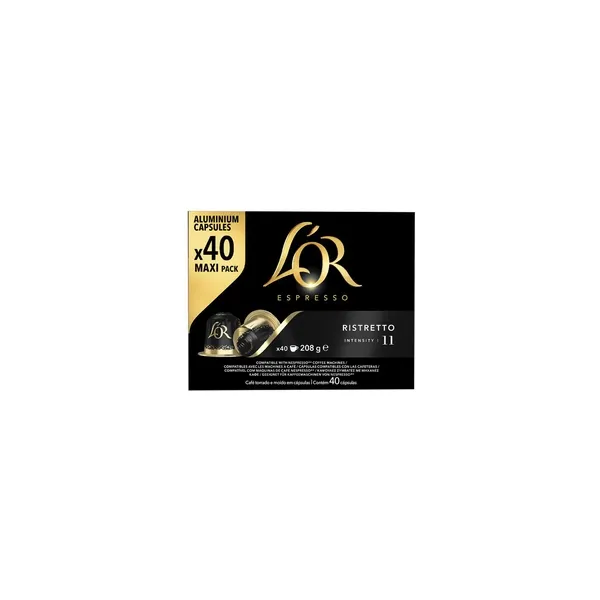 3536_result L'OR Espresso Ristretto Capsules Compatible With Nespresso Machines 40pcs - Image 1