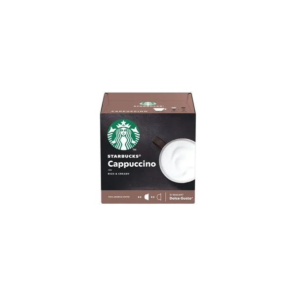 3563_result Starbucks Cappuccino Capsules Compatible With Dolce Gusto Machine 12pcs - Image 1