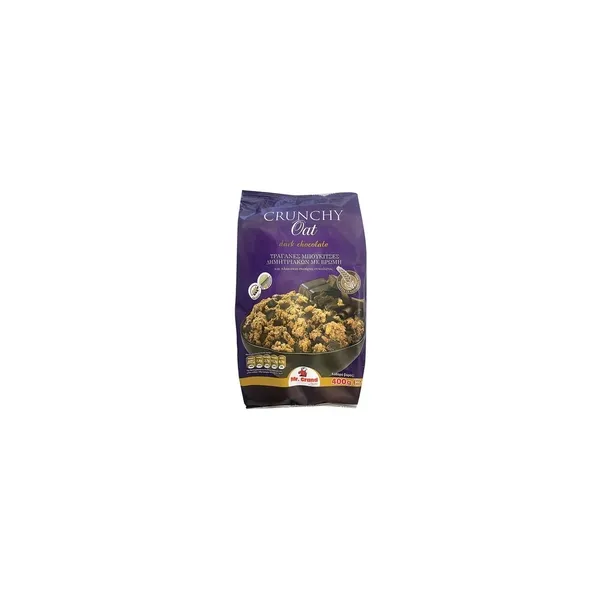 3628_result MrGrand Crunchy Oat Dark Chocolate Cereal Bites With Oats & Dark Chocolate 400g - Image 1