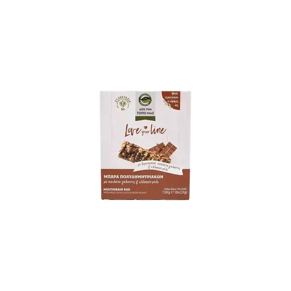 3683_result Masoutis From Our Land Cereal Bars With Dark Chocolate - Image 1