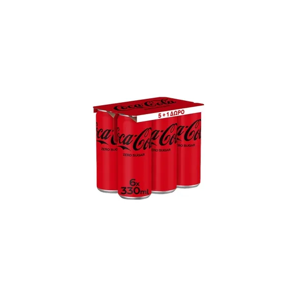 3833_result Coca-Cola Zero 6x330ml - Image 1