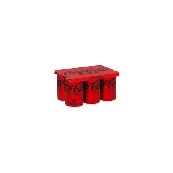 3840_result Coca-Cola Zero 6x150ml - Image 1