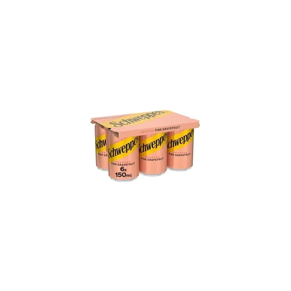 3874_result Schweppes Pink Grapefruit 6x330ml - Image 1