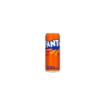Fanta Orange Soda With Carbonation 330ml
