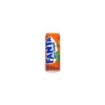 Fanta Zero Orange Soda With Carbonation 330ml