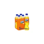 Fanta Orange Soda With Carbonation 4x500ml