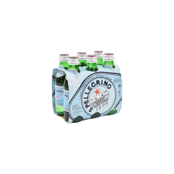 4154_result San Pellegrino Sparkling Water 6x250ml - Image 1