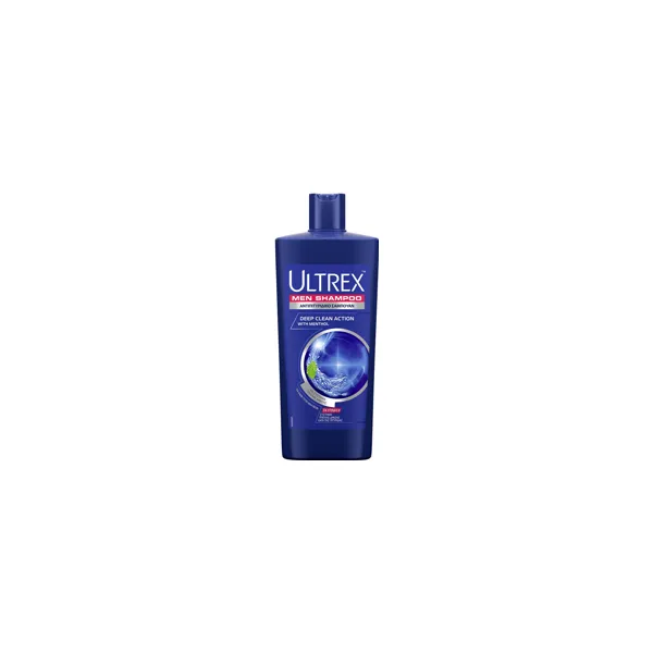 5062_result Ultrex Men Deep Clean Action Anti-Dandruff Shampoo With Menthol For All Hair Types 610ml - Image 1