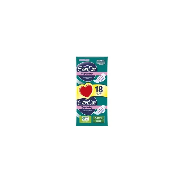 5106_result Everyday Hyperdry Pads Normal Ultra Plus Value Pack 18pcs - Image 1