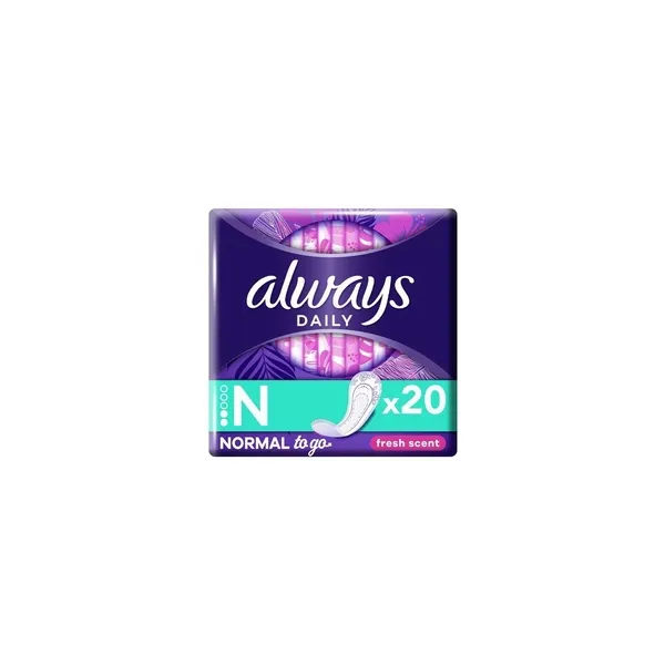 5134_result Always Dailies Panty Liners Fresh Normal To Go 20pcs - Image 1