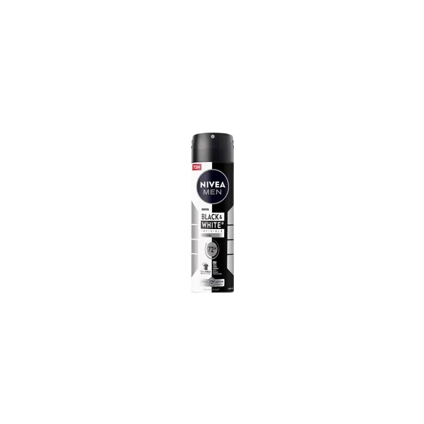 5162_result Nivea Black & White Invisible Silky Smooth Anti-Perspirant Deodorant Spray 150ml - Image 1