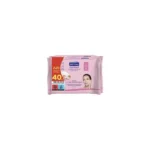 Septona Dermasoft Face & Eye Makeup Remover Wipes Orchid & Collagen 2x20pcs