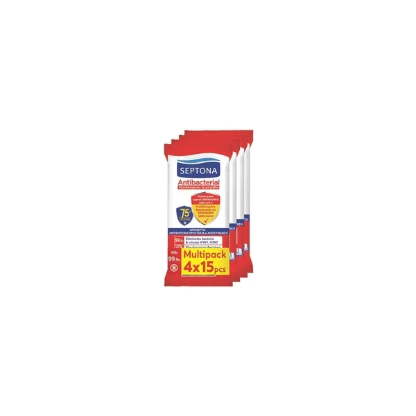 5388_result Septona Antibacterial Wipes Refresh 75% Ethanol - Image 1