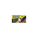Sanitas Food Expert Nitrile Gloves Medium Black Powder-Free 