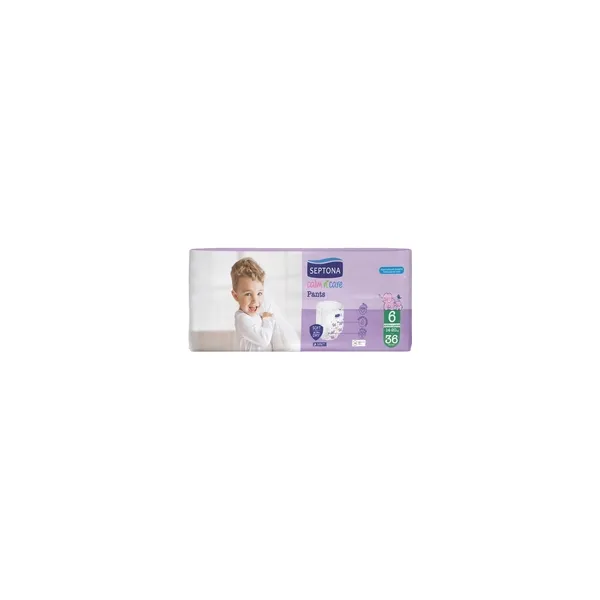 5587_result Septona Calm N' Care Diapers Extra Large No 6 (14-20kg) 36pcs - Image 1