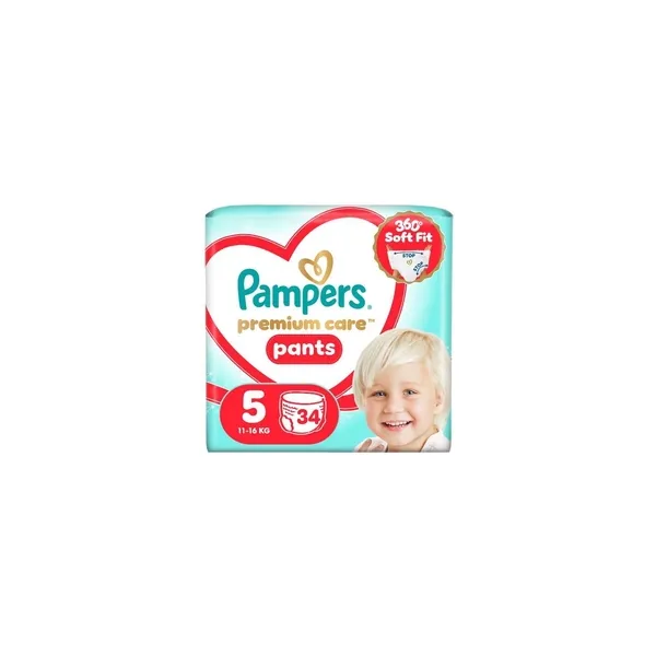5593_result Pampers Premium Care Pants Diapers No5 11-16kg 34pcs - Image 1