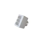 Eurolamp Shuko Adapter To 3 Simple With Contact Protection 