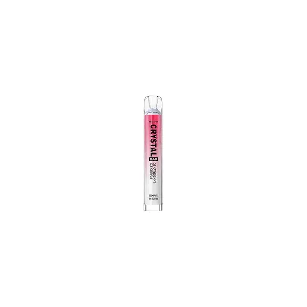 5624_result Crystal Bar Disposable E-Cigarette Strawberry Ice Cream 20mg - Image 1